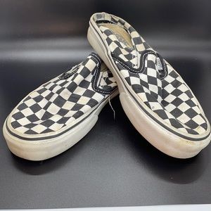 Vans Checkerboard slide on